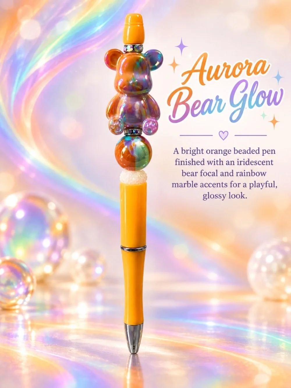 Aurora Bear Glow Pen